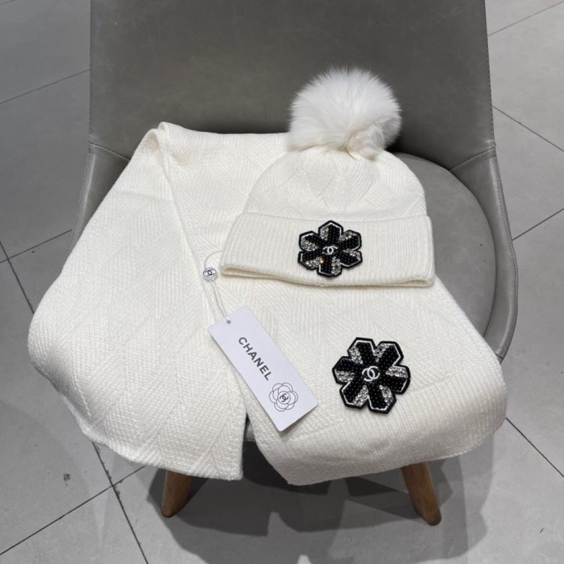 Chanel Caps Scarfs